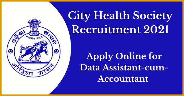 City Health Society Recruitment 2021