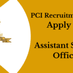 PCI Recruitment 2021